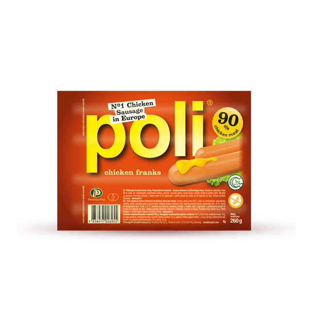 Poli Hrenovka 260g SI RS 655x655
